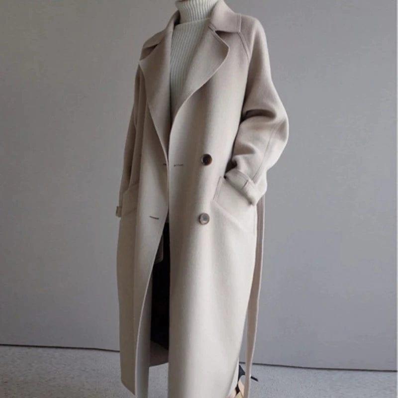 Ivy Women's Wool Coat | Soft Fabric, Elegant Design 0