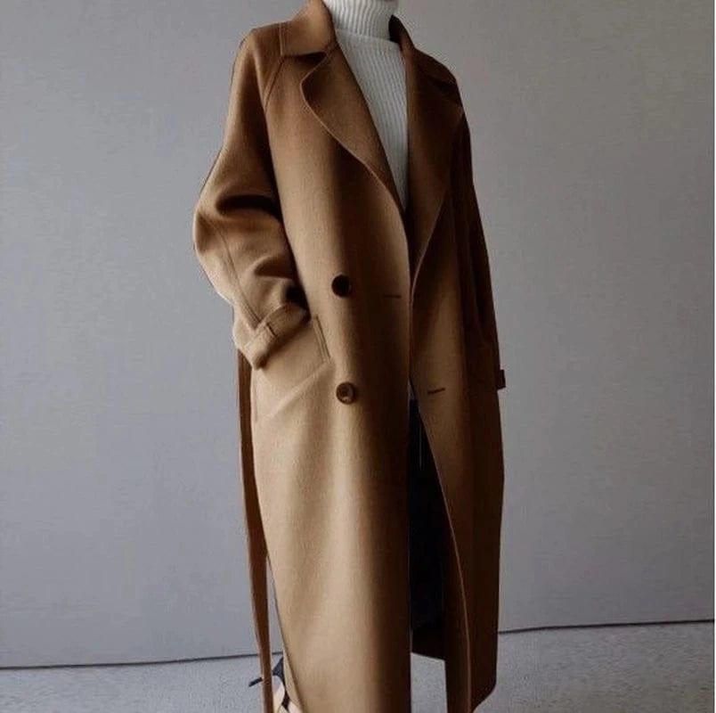 Ivy Women's Wool Coat | Soft Fabric, Elegant Design 4