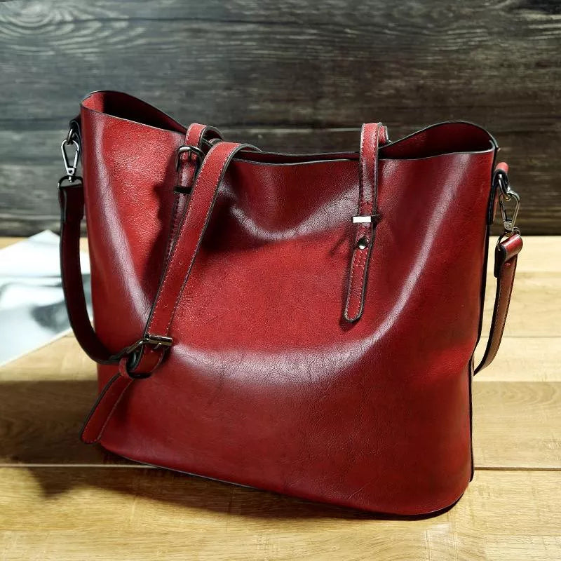 Jade Women's Shoulder Bag | Genuine Leather, Vintage Style 4