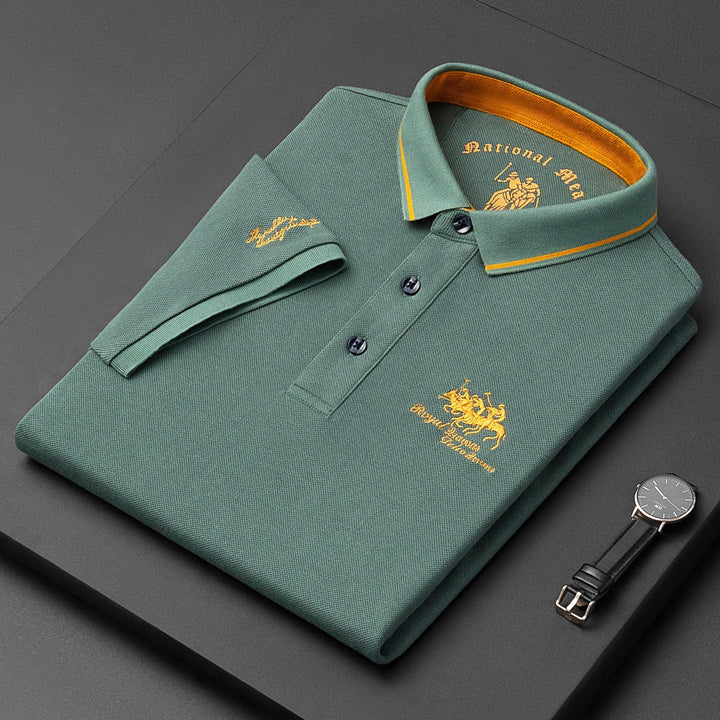 Jasper Men's Polo Shirt | Luxurious Fabric, Timeless Elegance 2