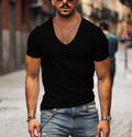 Jolly Men's V-Neck T-Shirt | Premium Quality, Comfortable Fit 0
