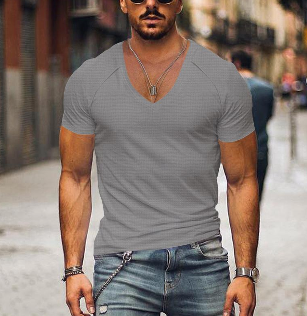 Jolly Men's V-Neck T-Shirt | Premium Quality, Comfortable Fit 2