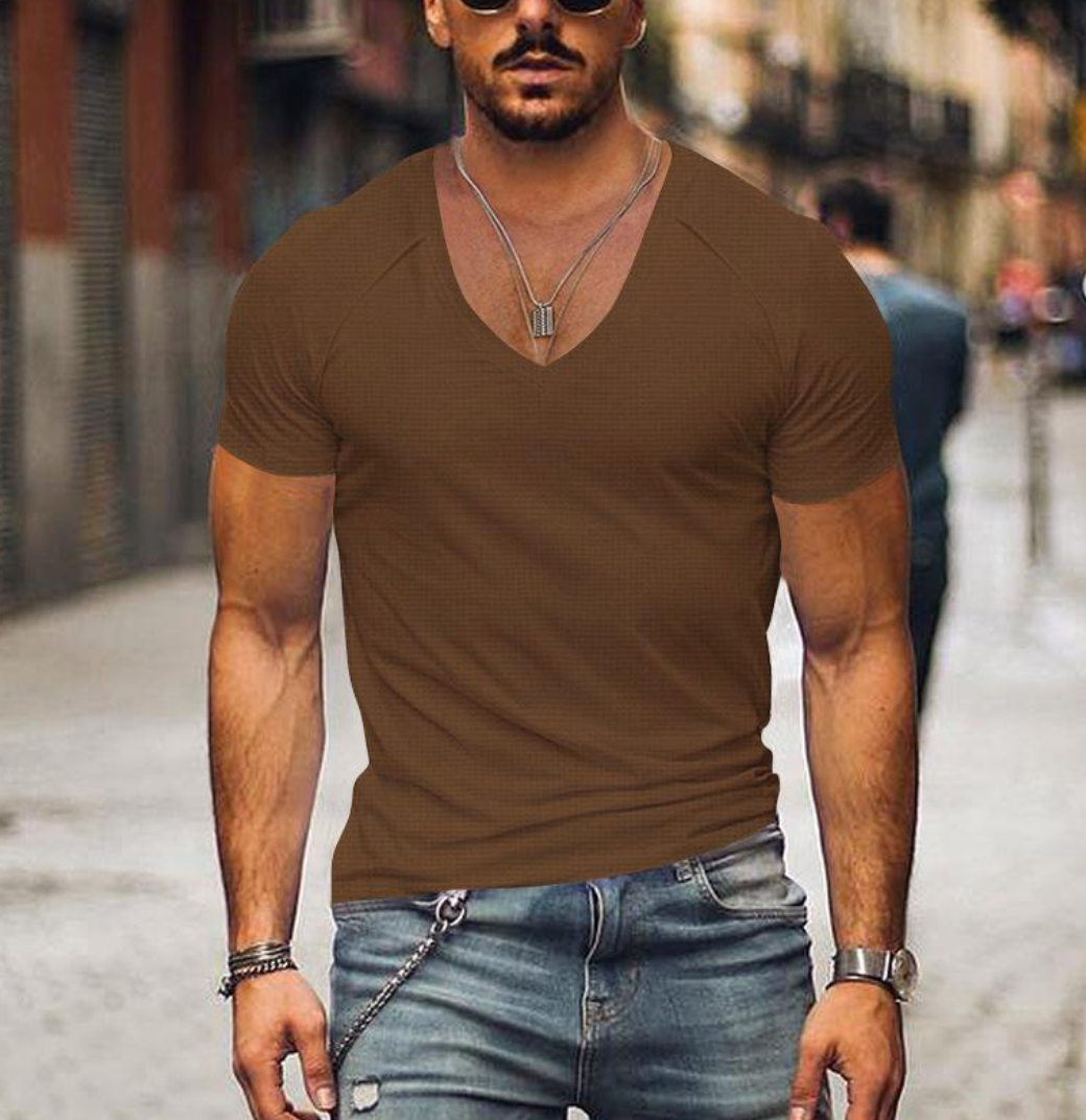 Jolly Men's V-Neck T-Shirt | Premium Quality, Comfortable Fit 5