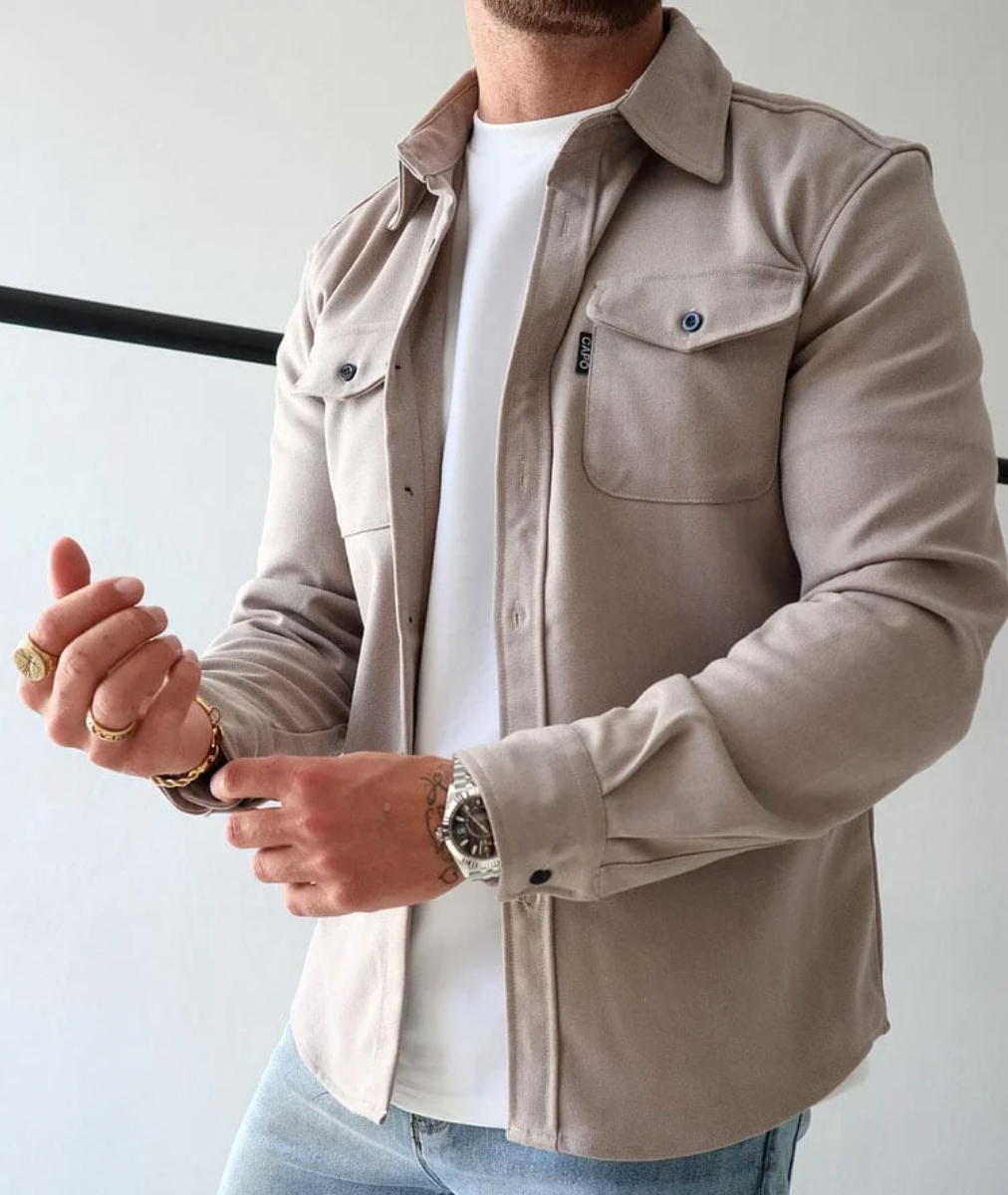 Kaden Men's Autumn Shirt | Contemporary Design, Comfortable Fit 0