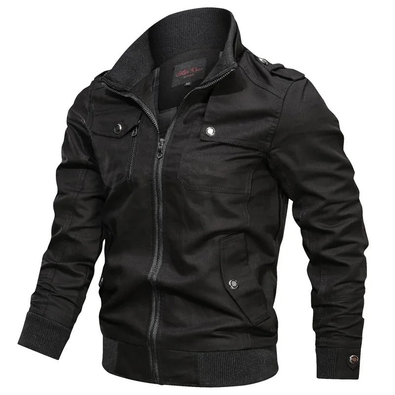 Kara Men's Moto Jacket | Lightweight & Breathable Summer Style 0