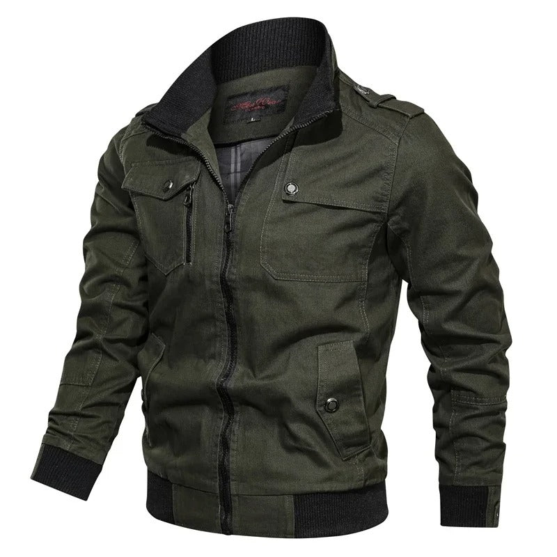 Kara Men's Moto Jacket | Lightweight & Breathable Summer Style 1