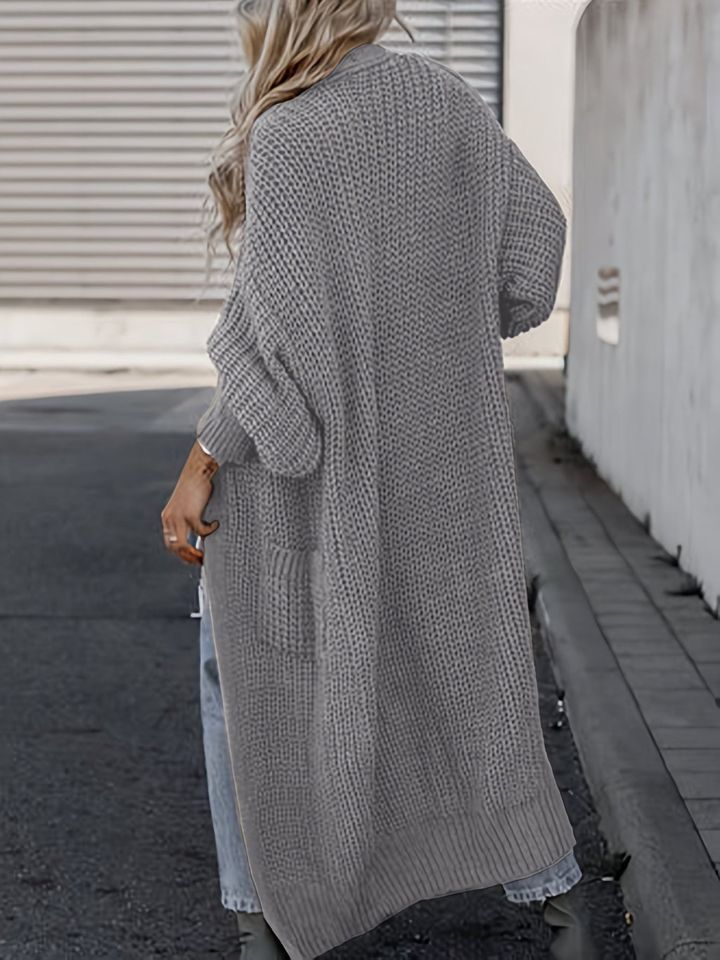 Kara Women's Cardigan | Cozy Knitted Wool with Pockets 7