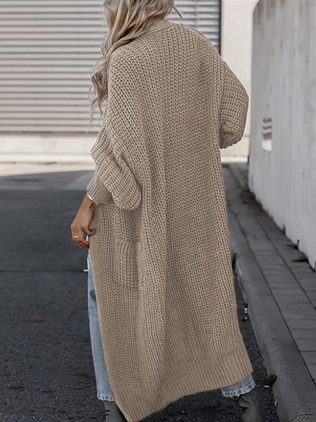 Kara Women's Cardigan | Cozy Knitted Wool with Pockets 8