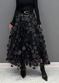 Kiana Women's Tulle Skirt | Elegant Dot Patchwork Design 0