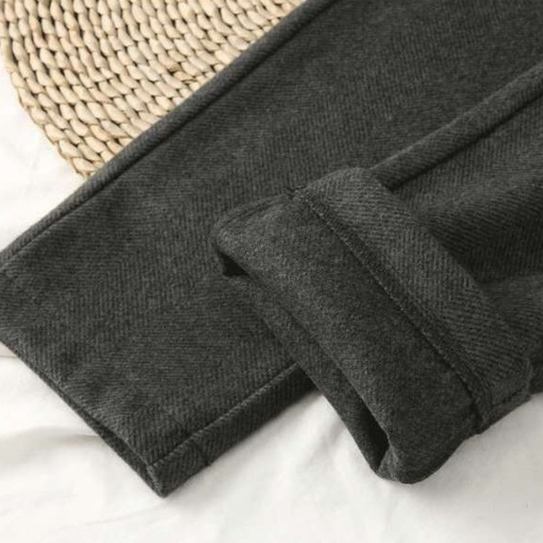 Lana Women's Trousers | Cotton-Linen Blend, Casual Elegance 2
