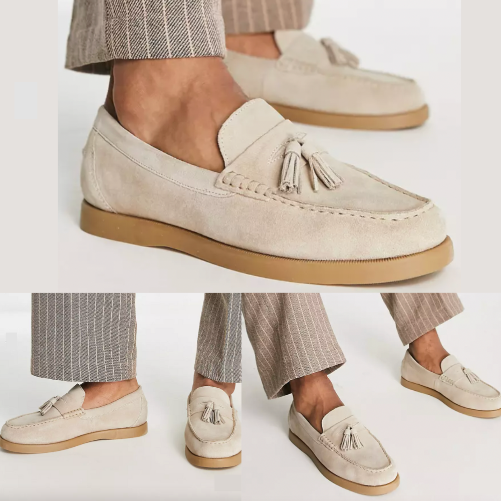 Leno Men's Loafers | Genuine Suede, Timeless Elegance 2