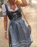 Lia Women's Costume | Elegant Apron and Blouse Set, Traditional Style 0