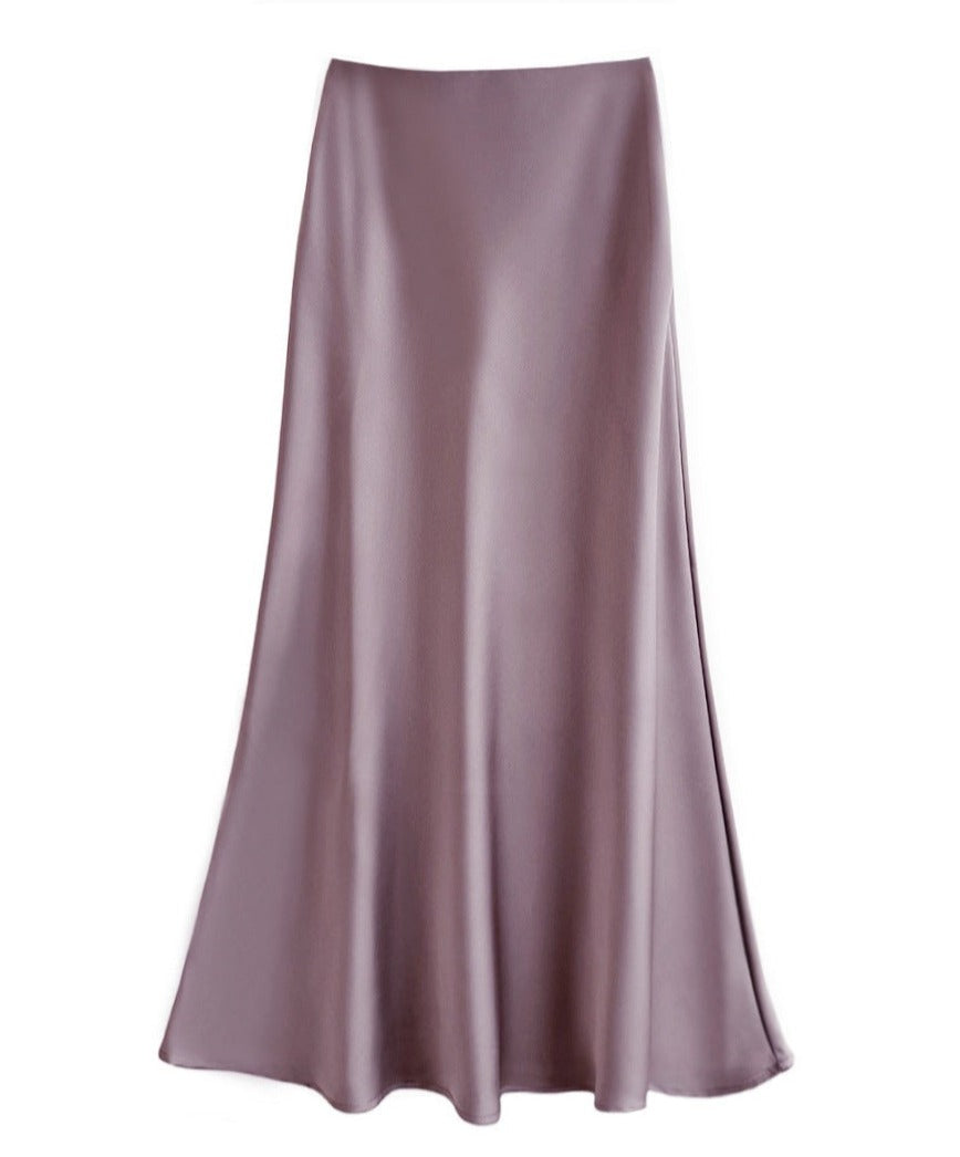 Lina Women's Maxi Skirt | Luxurious Silk, Versatile Design 0