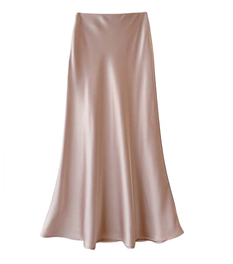 Lina Women's Maxi Skirt | Luxurious Silk, Versatile Design 3