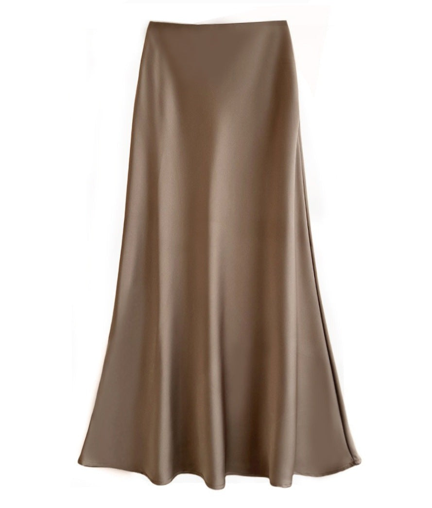 Lina Women's Maxi Skirt | Luxurious Silk, Versatile Design 6