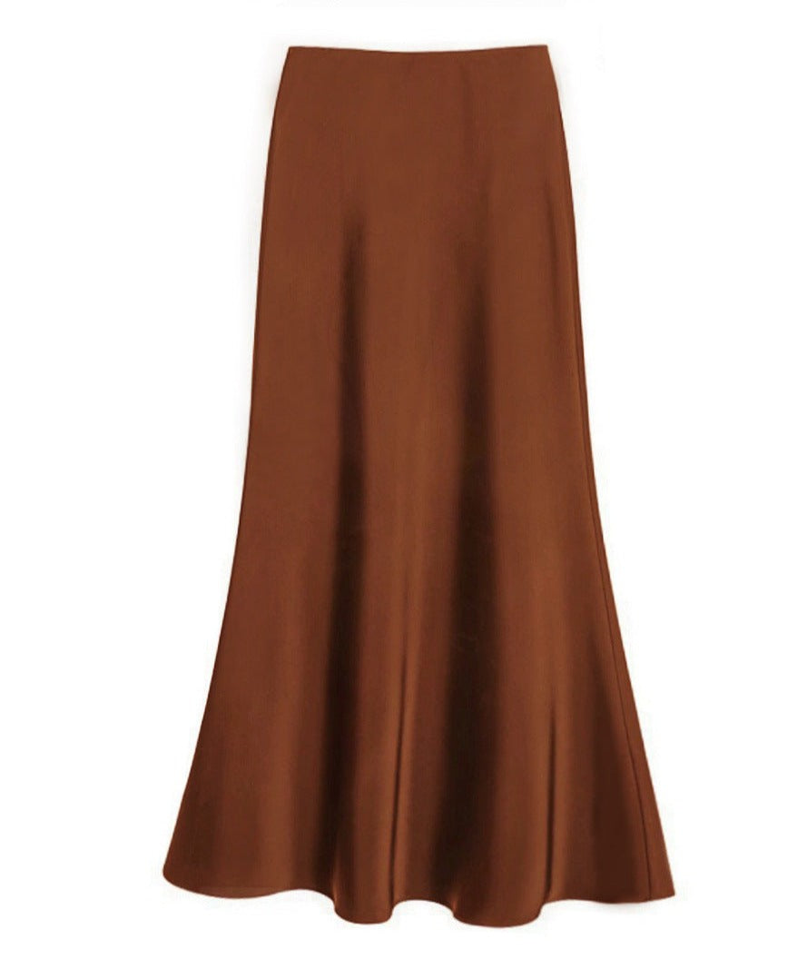 Lina Women's Maxi Skirt | Luxurious Silk, Versatile Design 7
