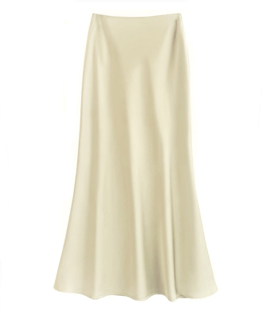 Lina Women's Maxi Skirt | Luxurious Silk, Versatile Design 8