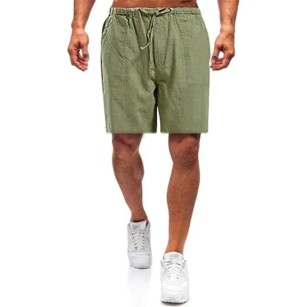 Lino Men's Casual Shorts | High-Quality Linen, Breathable Fit 6