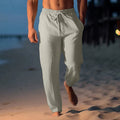Lino Men's Summer Trousers | Lightweight Linen, Casual 0