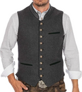 Luca Men's Vest | High-Quality Cotton, Elegant Design 0