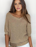 Luna Women's Crew Neck Sweater | Soft Acrylic Blend 0