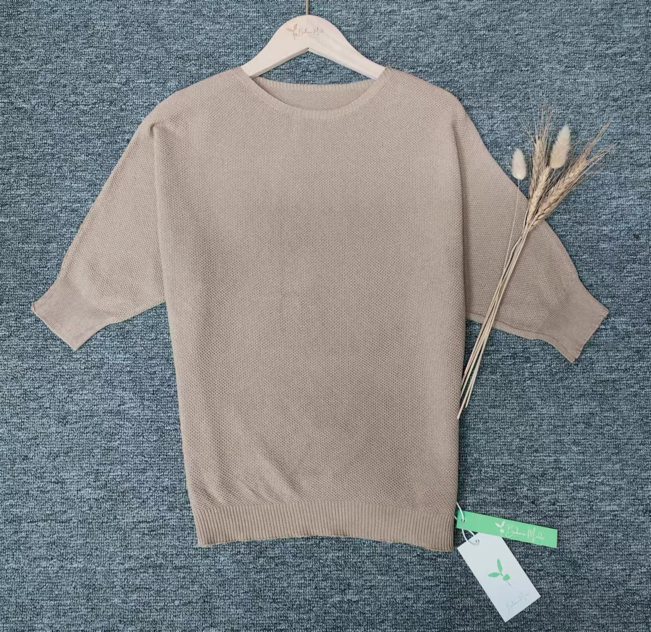 Luna Women's Crew Neck Sweater | Soft Acrylic Blend 4
