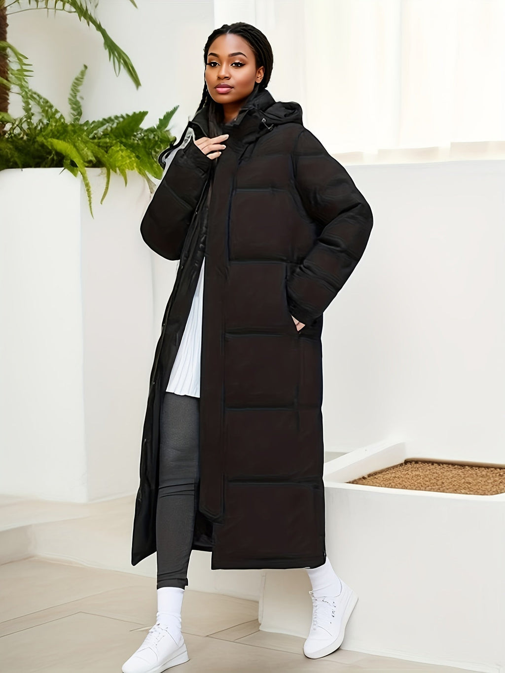 Luna Women's Parka Jacket | Long Down Coat for Ultimate Warmth and Style 3