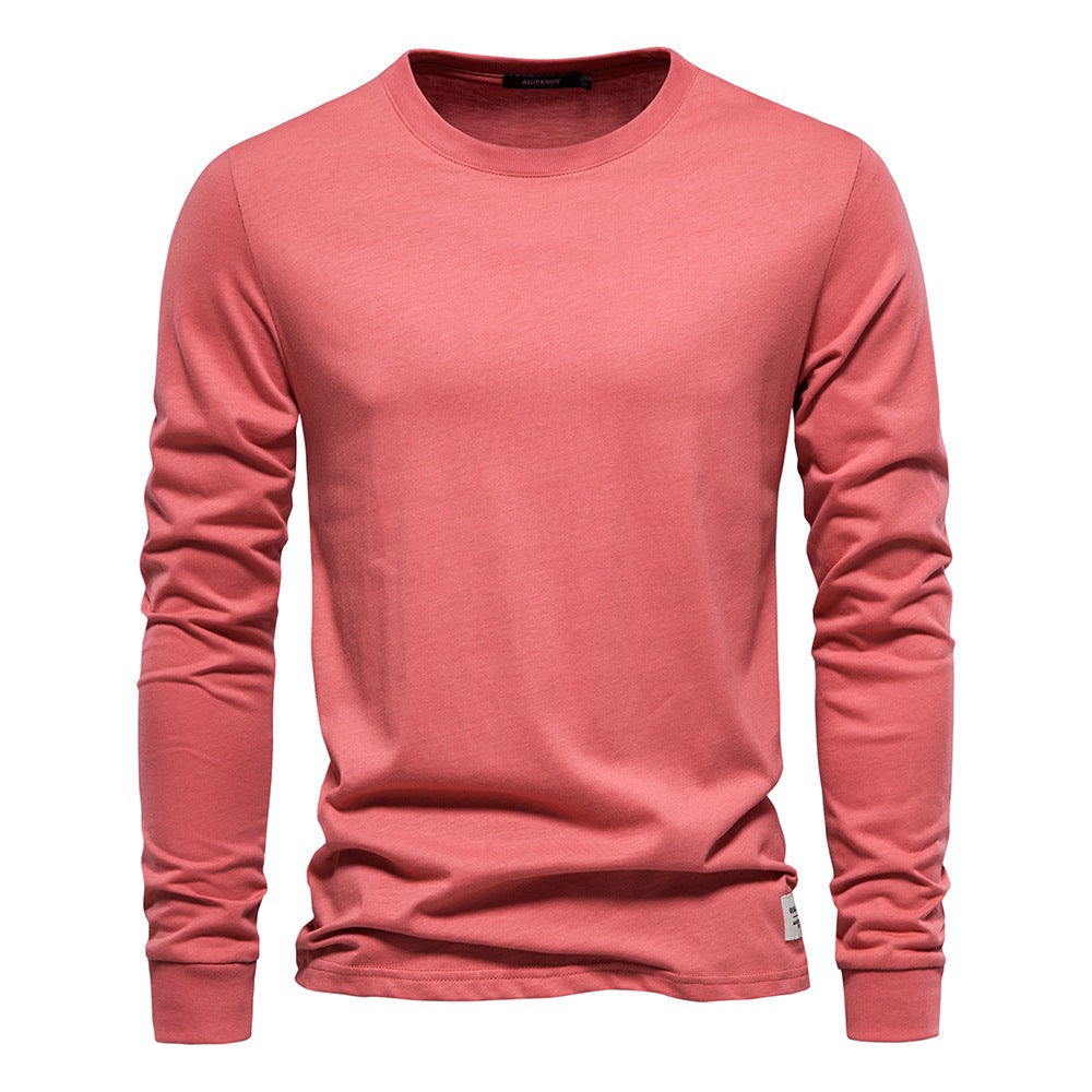 Luxe Men's Long Sleeve T-Shirt | Timeless Comfort, Casual Style 6