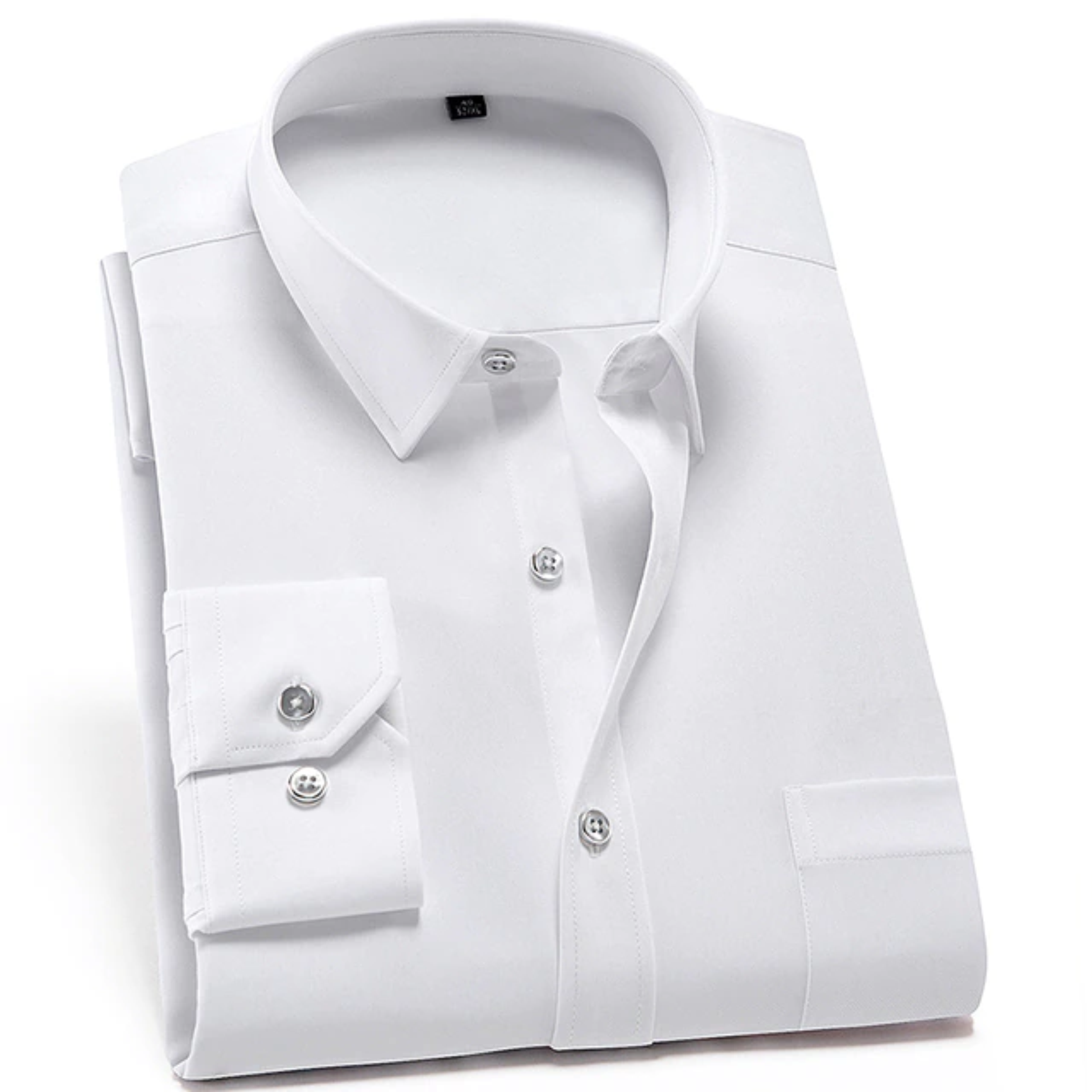 Luxe Men's Stretch Shirt | Moisture-Wicking, Wrinkle-Resistant 0