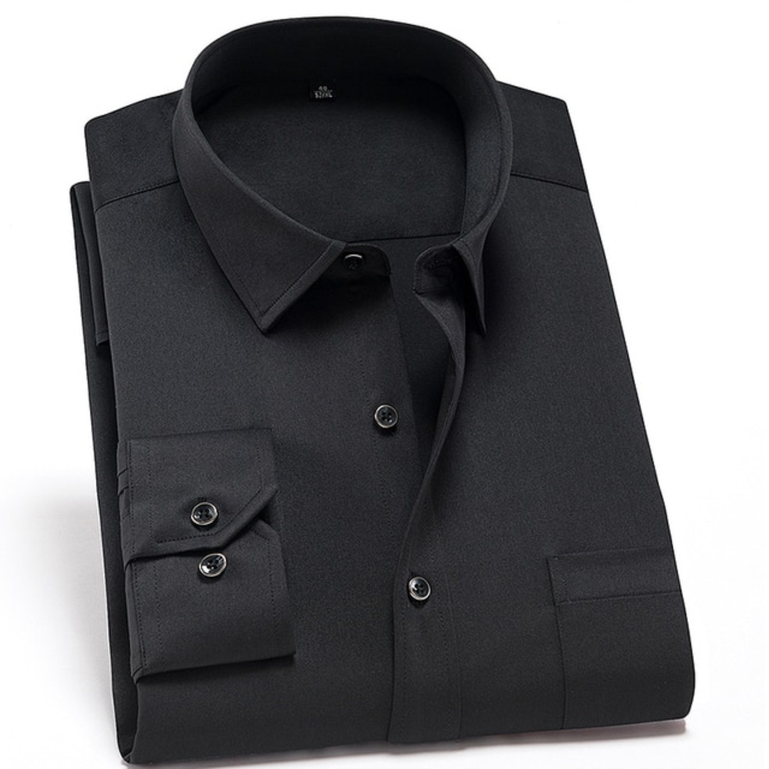Luxe Men's Stretch Shirt | Moisture-Wicking, Wrinkle-Resistant 7