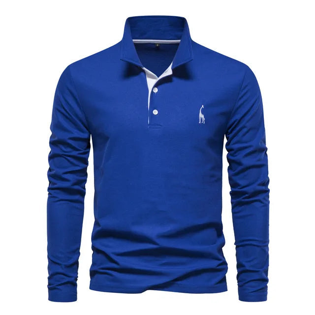 Lyle Men's Long Sleeve Polo | Soft, Casual Style 0