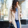 Madelon Women's Teddy Coat | Faux Fur, Hidden Pockets, Stylish Winter Warmth 0
