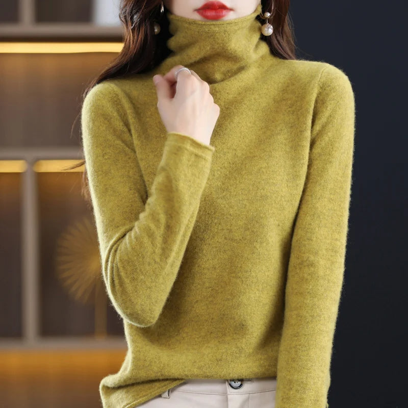 Mandi Women's Cashmere Sweater | Luxurious Cashmere Blend, Classic Fit 0