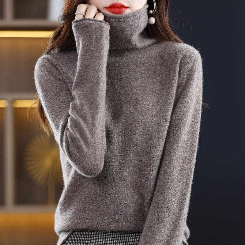 Mandi Women's Cashmere Sweater | Luxurious Cashmere Blend, Classic Fit 1