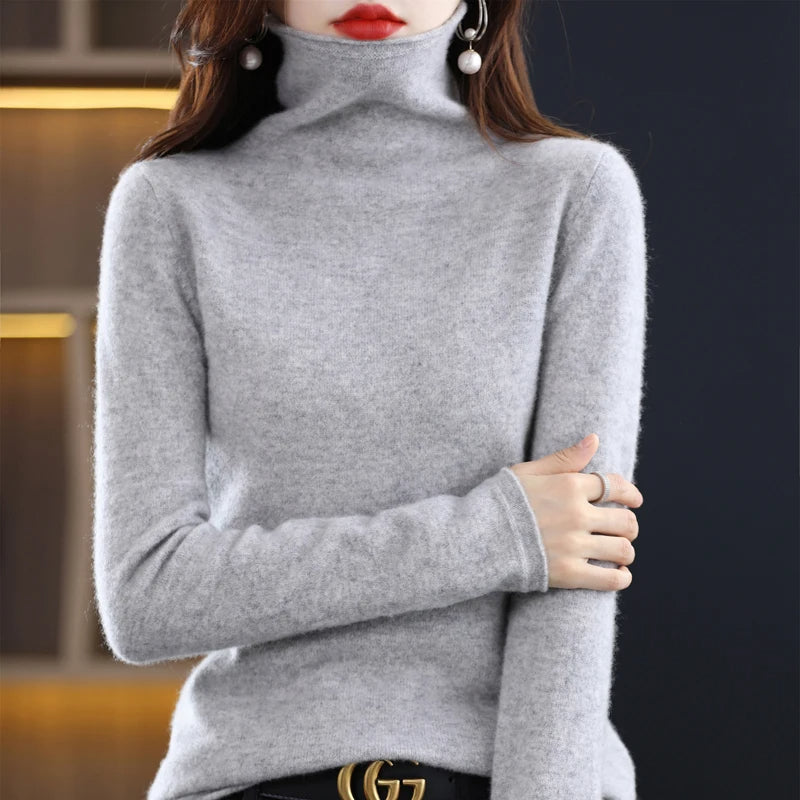 Mandi Women's Cashmere Sweater | Luxurious Cashmere Blend, Classic Fit 4