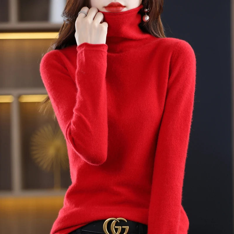 Mandi Women's Cashmere Sweater | Luxurious Cashmere Blend, Classic Fit 5