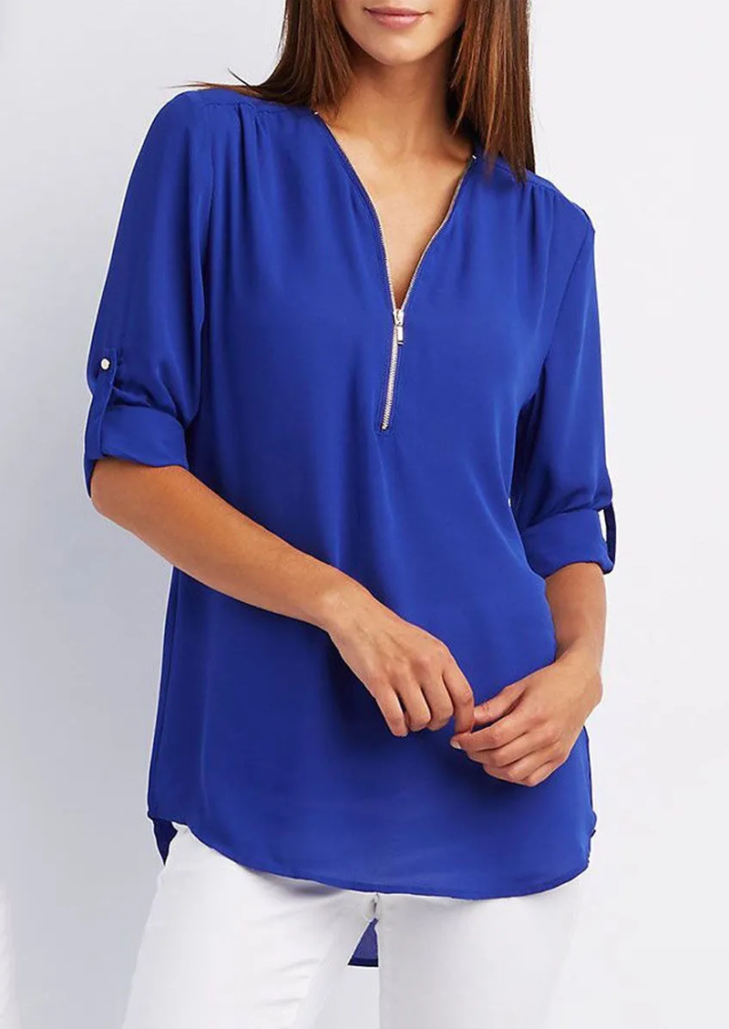Mara Women's Blouse | Airy Comfort, Elegant Design 1