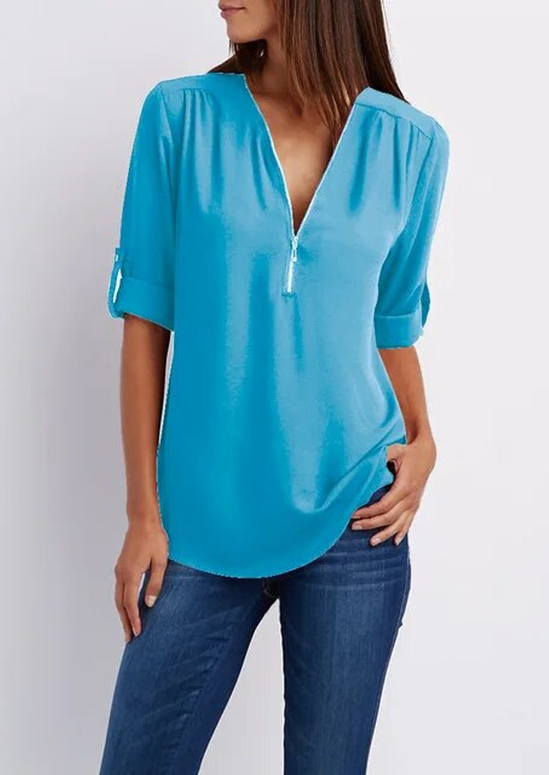 Mara Women's Blouse | Airy Comfort, Elegant Design 2