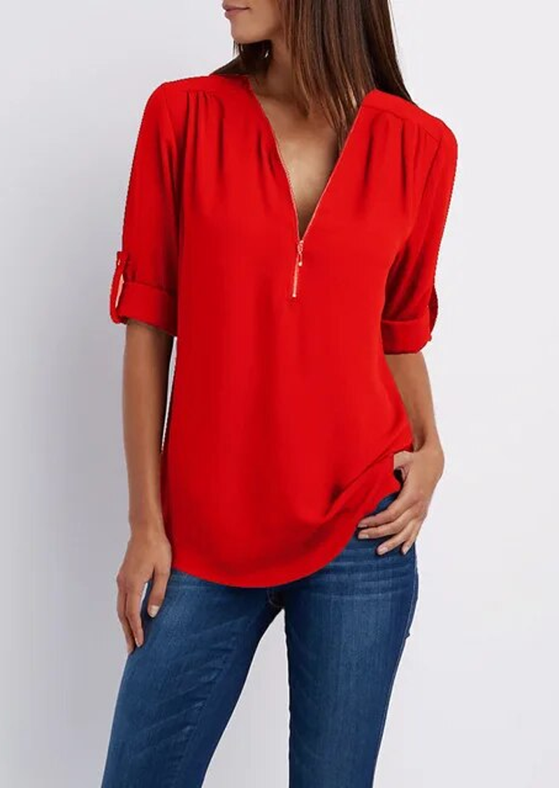 Mara Women's Blouse | Airy Comfort, Elegant Design 4