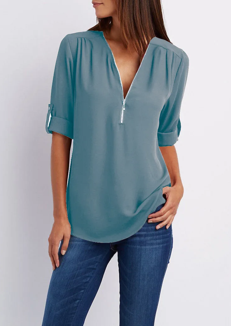 Mara Women's Blouse | Airy Comfort, Elegant Design 6
