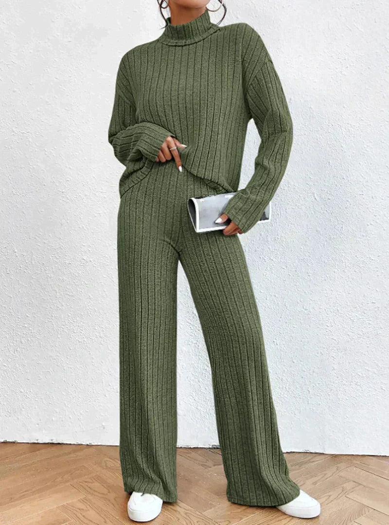 Mara Women's Set | Soft Knit Loungewear Two Piece Set 4