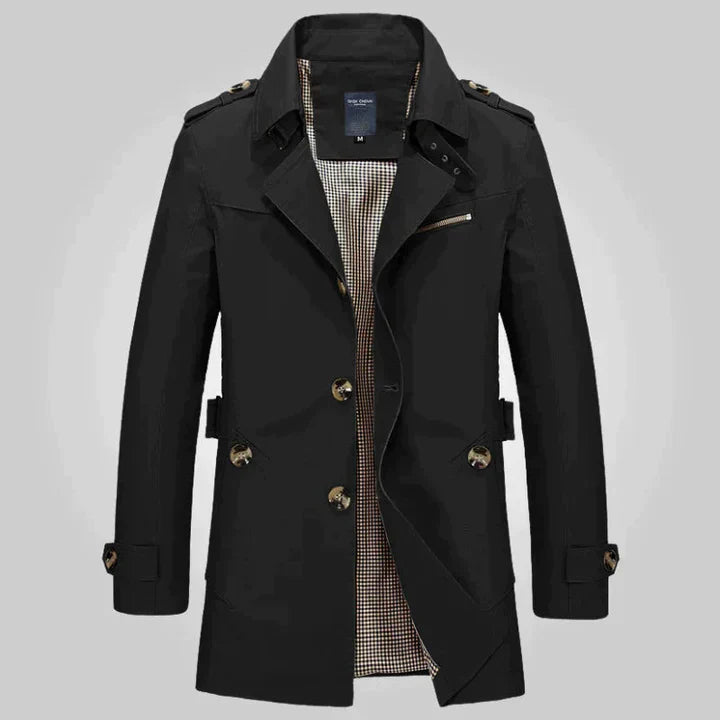 Mason Men's Trench Coat | Timeless Elegance 2