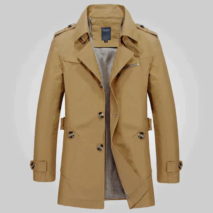 Mason Men's Trench Coat | Timeless Elegance 4