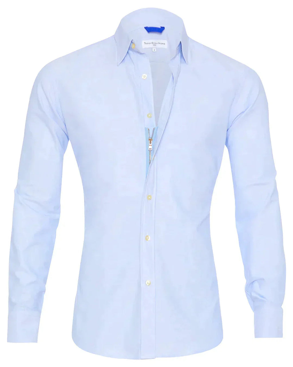 Max Elite Men's Zip Shirt | Premium Egyptian Cotton, Tailored Fit 0