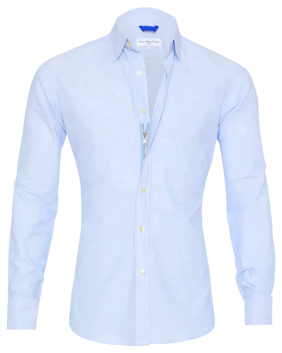 Max Elite Men's Zip Shirt | Premium Egyptian Cotton, Tailored Fit 0
