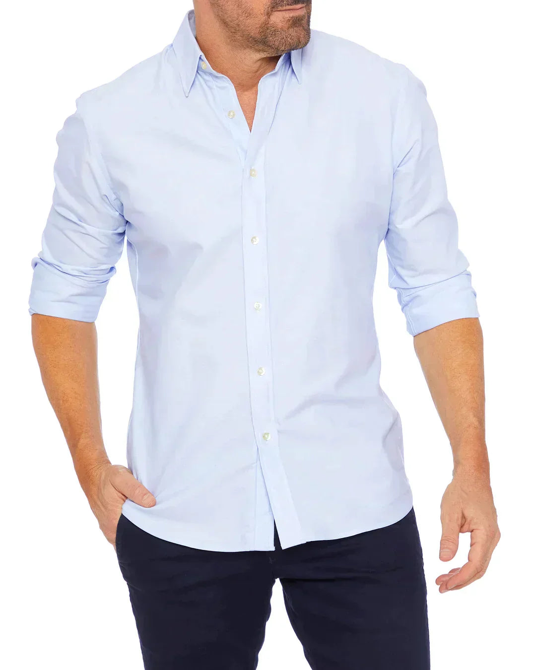 Max Elite Men's Zip Shirt | Premium Egyptian Cotton, Tailored Fit 1