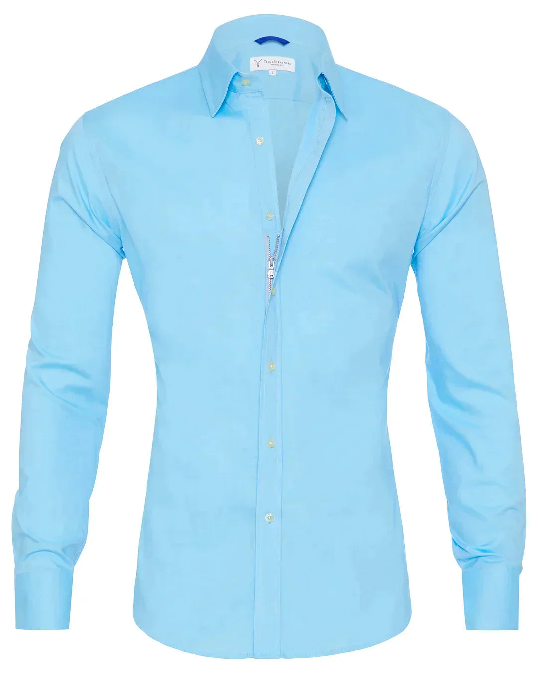 Max Elite Men's Zip Shirt | Premium Egyptian Cotton, Tailored Fit 13