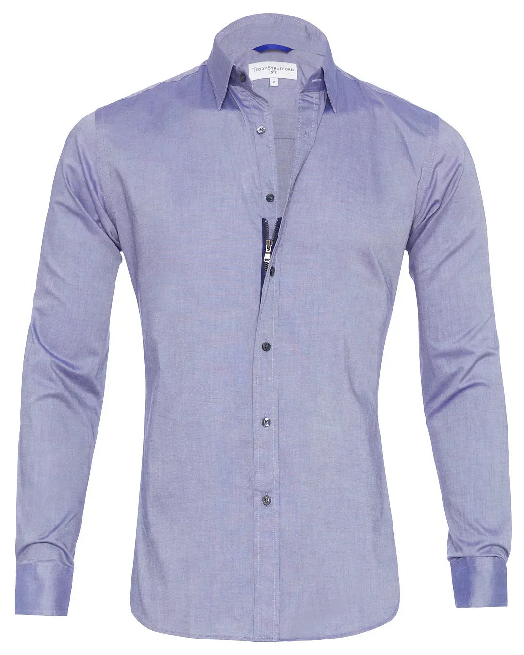 Max Elite Men's Zip Shirt | Premium Egyptian Cotton, Tailored Fit 15