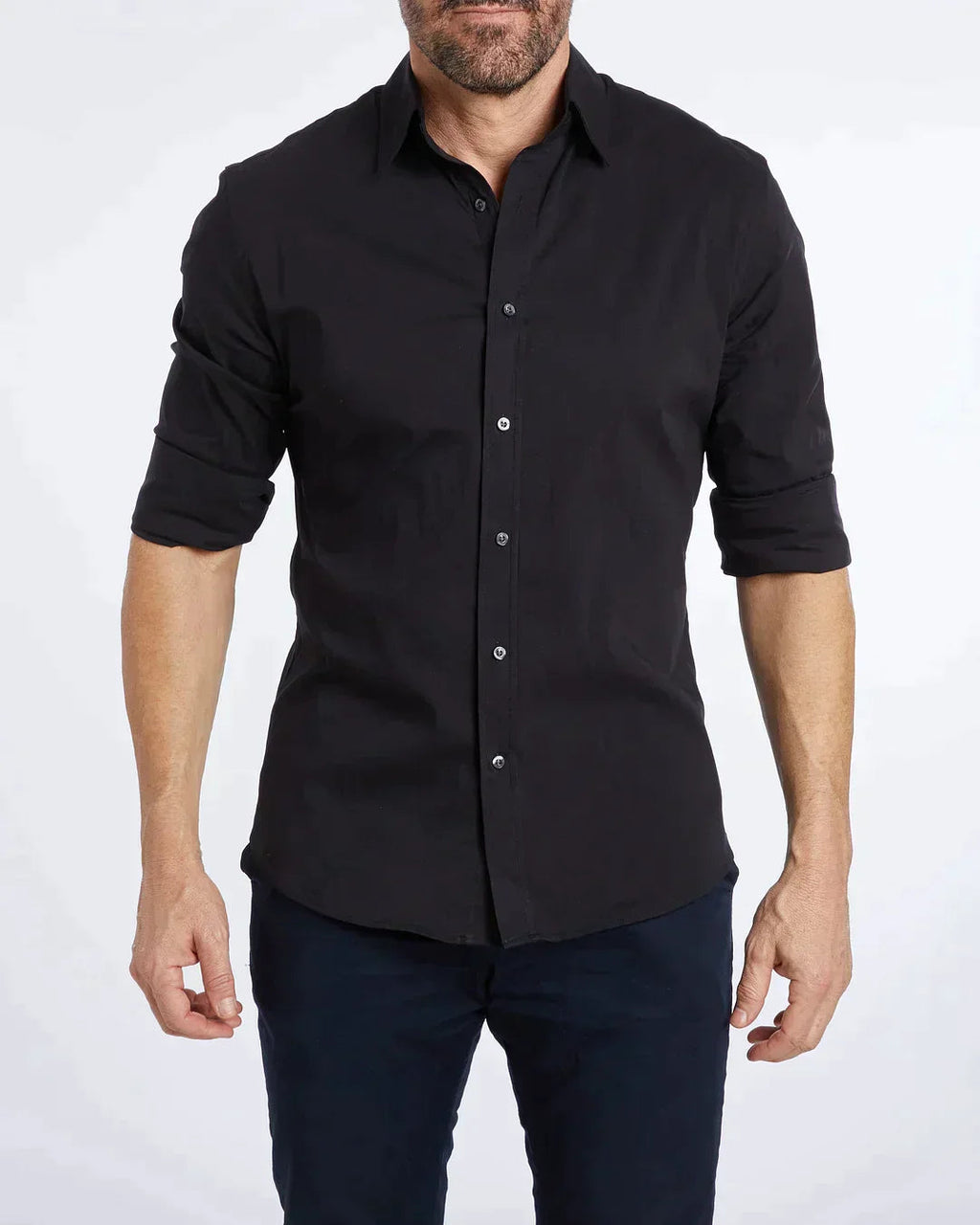 Max Elite Men's Zip Shirt | Premium Egyptian Cotton, Tailored Fit 6