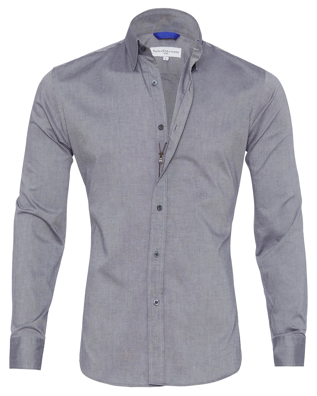 Max Elite Men's Zip Shirt | Premium Egyptian Cotton, Tailored Fit 9